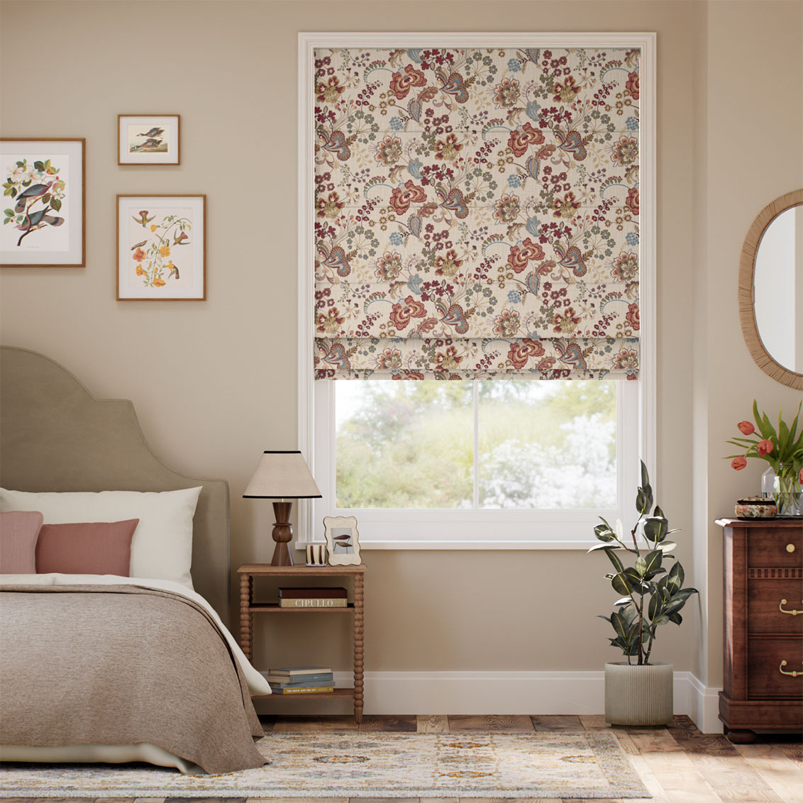 Symphony Latte Roman Blind