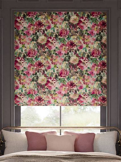 Tahiti Cerise Roman Blind thumbnail image