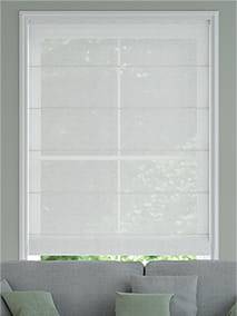 Tahiti Voile Snow Roman Blind thumbnail image