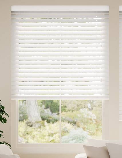 Tampa Alpine White Wooden Blind thumbnail image