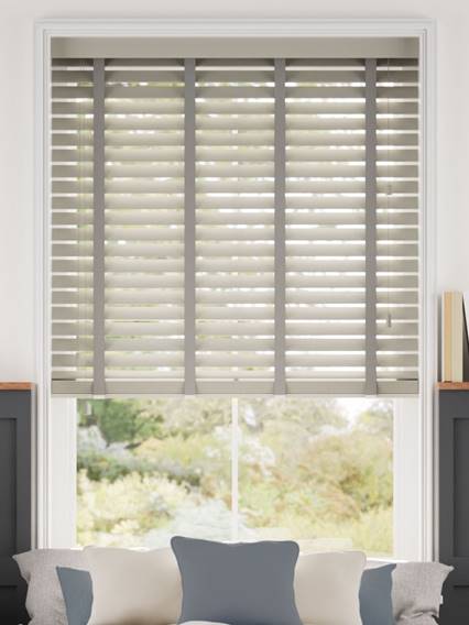 Tampa Tonal Grey & Tin Wooden Blind thumbnail image