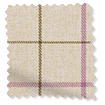 Tattersall Check Mulberry Curtains sample image