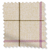 Tattersall Check Mulberry Roman Blind swatch image