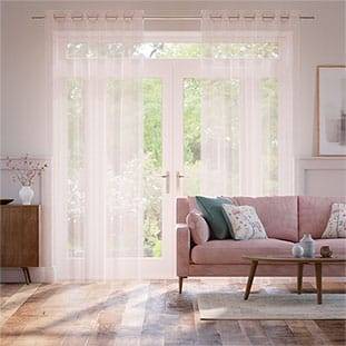 Thea Voile Rose Quartz Curtains thumbnail image