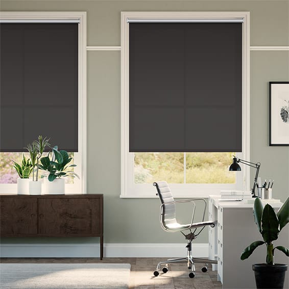 Thermal Plus Anthracite  Energy Saving Roller Blind