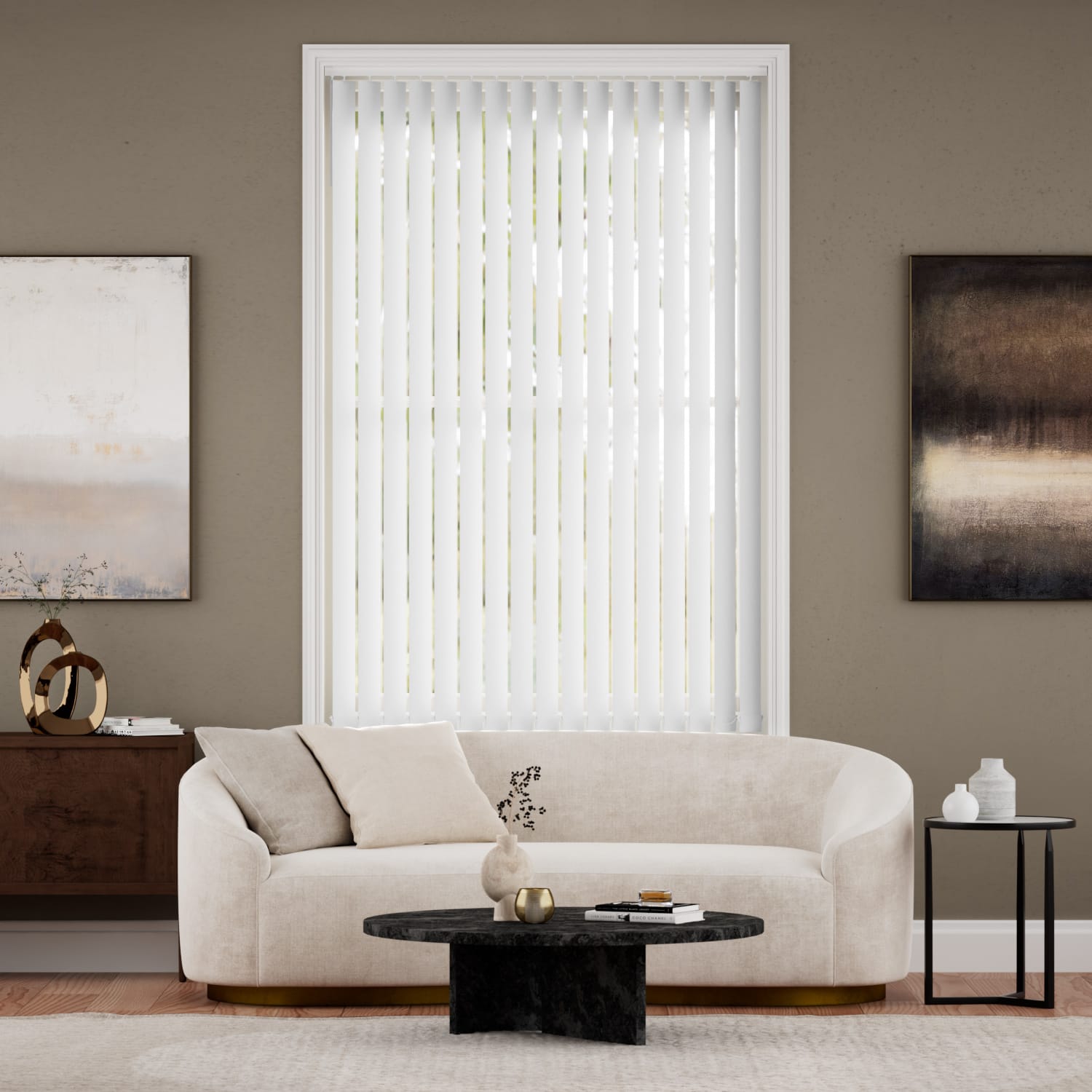 Thermatex Classic White Vertical Blind