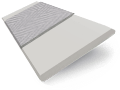 Electric Thunder Grey & Stone Wooden Blind - 50mm Slat sample image