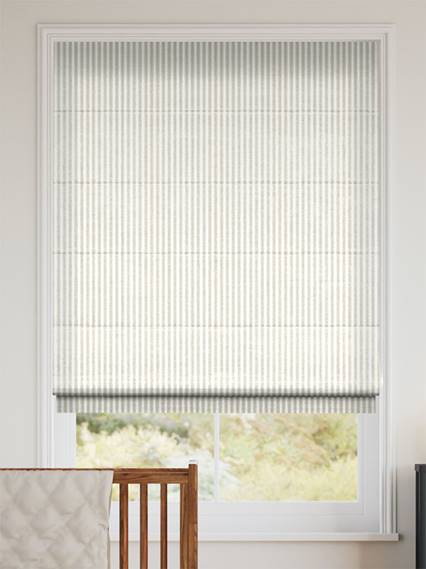 Tiger Stripe Dove Grey Roman Blind thumbnail image