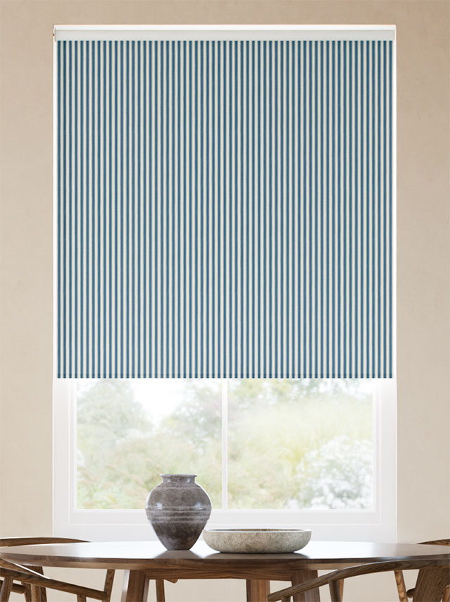 Twist2Go Tiger Stripe Navy Roller Blind thumbnail image