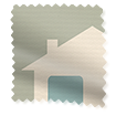 Tiny House Blackout Mist Roller Blind swatch image