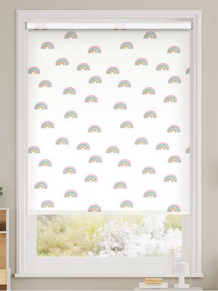 Twist2Go Tiny Rainbows Blackout Candy Roller Blind thumbnail image