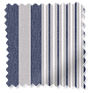 Tiverton Stripe Midnight Curtains swatch image