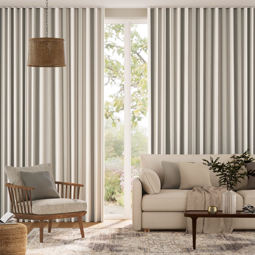 Tiverton Stripe Steel Curtains thumbnail image