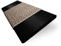 Dark Storm & Chevron Basalt Wooden Blind swatch image