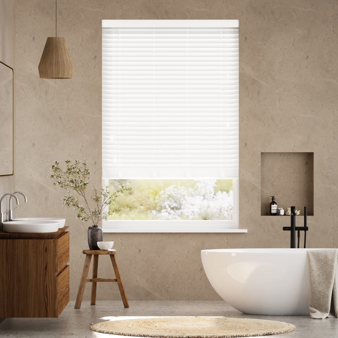 Chamomile Wooden Blind - 50mm Slat