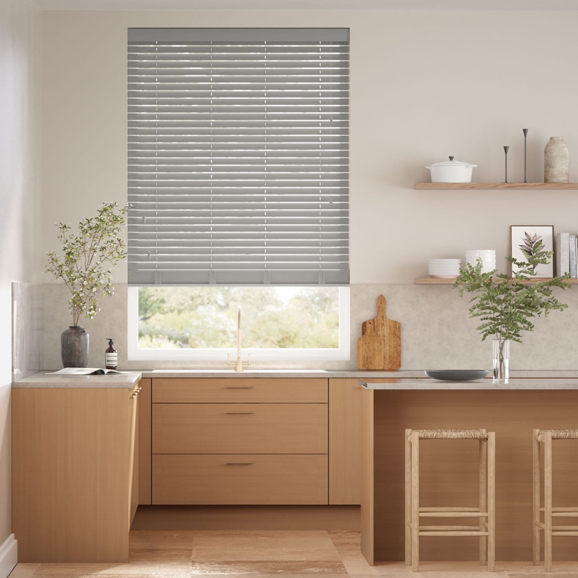 Morel Wooden Blind - 50mm Slat