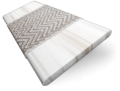 Birch Bark & Chevron Stucco Wooden Blind swatch image