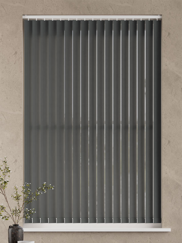 Toledo Gunmetal Grey Vertical Blind thumbnail image