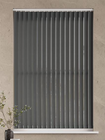 Toledo Gunmetal Grey Vertical Blind thumbnail image