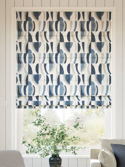 Torillo Denim & Sand Roman Blind thumbnail image