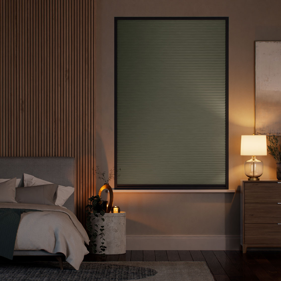 TotalShade Complete Blackout Forest Thermal Blind