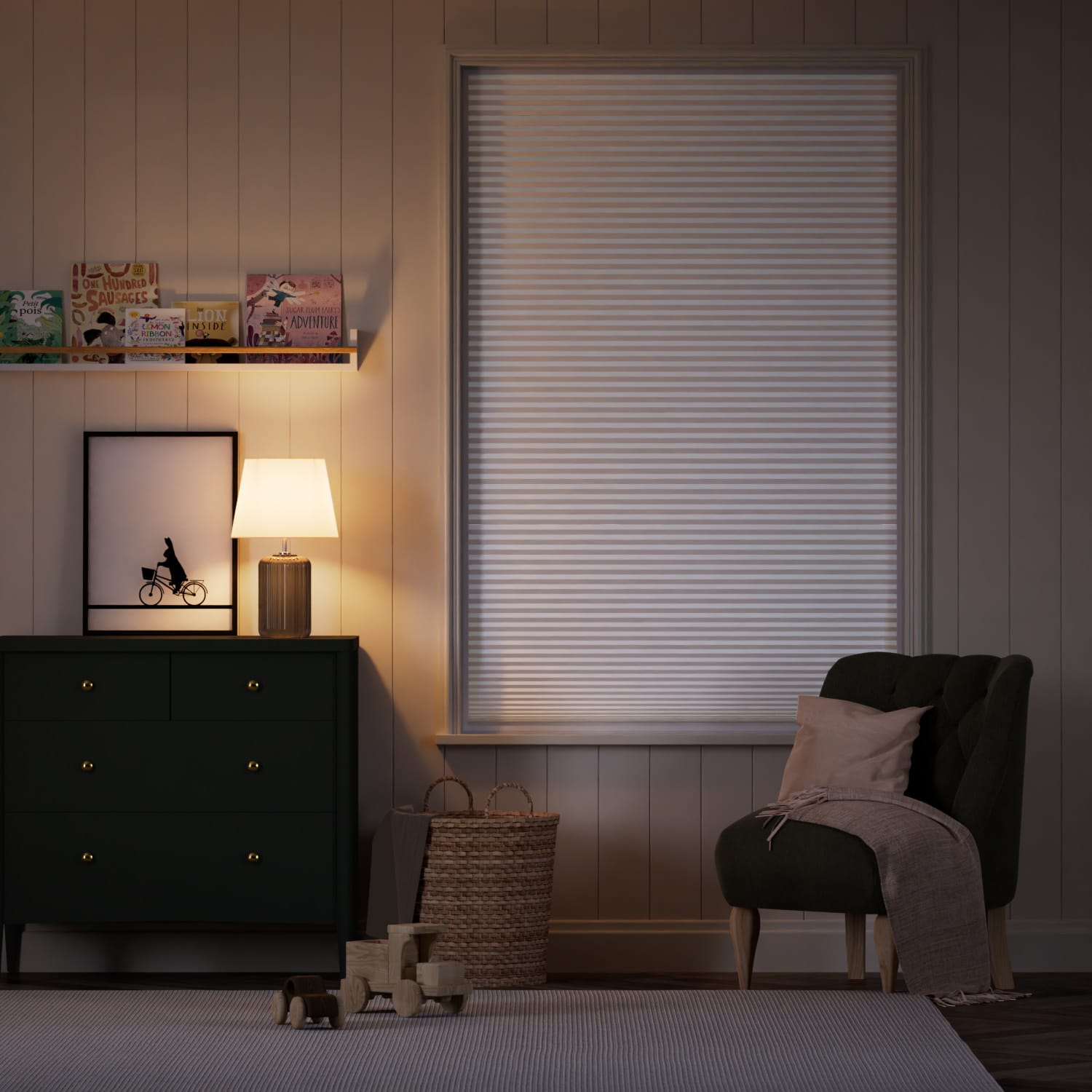 Complete blackout blinds