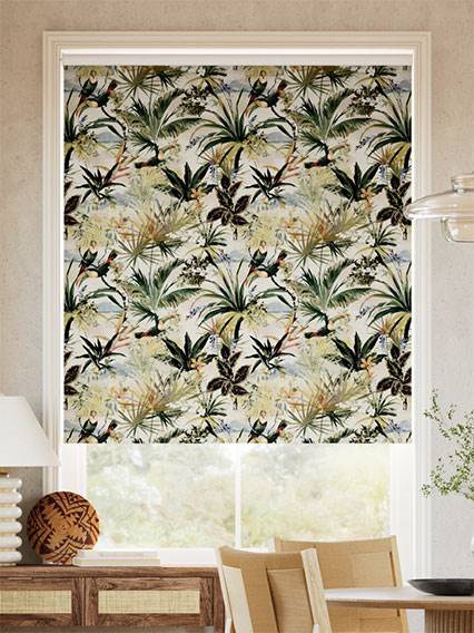 Toucan Velvet Jungle Roller Blind thumbnail image