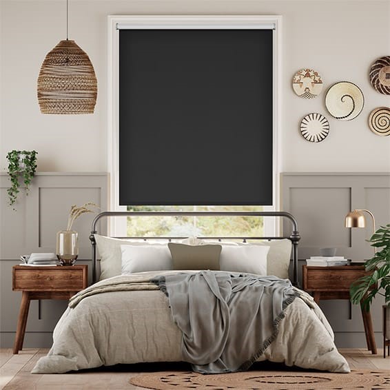 Toulouse Blackout Midnight  Roller Blind