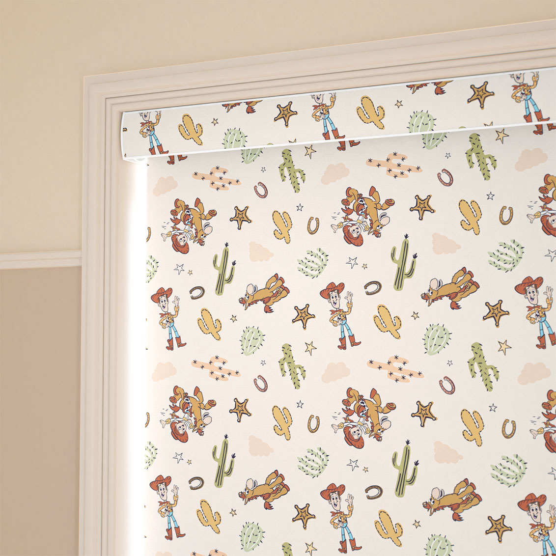 Toy Story Tales Blackout Buttermilk Roller Blind