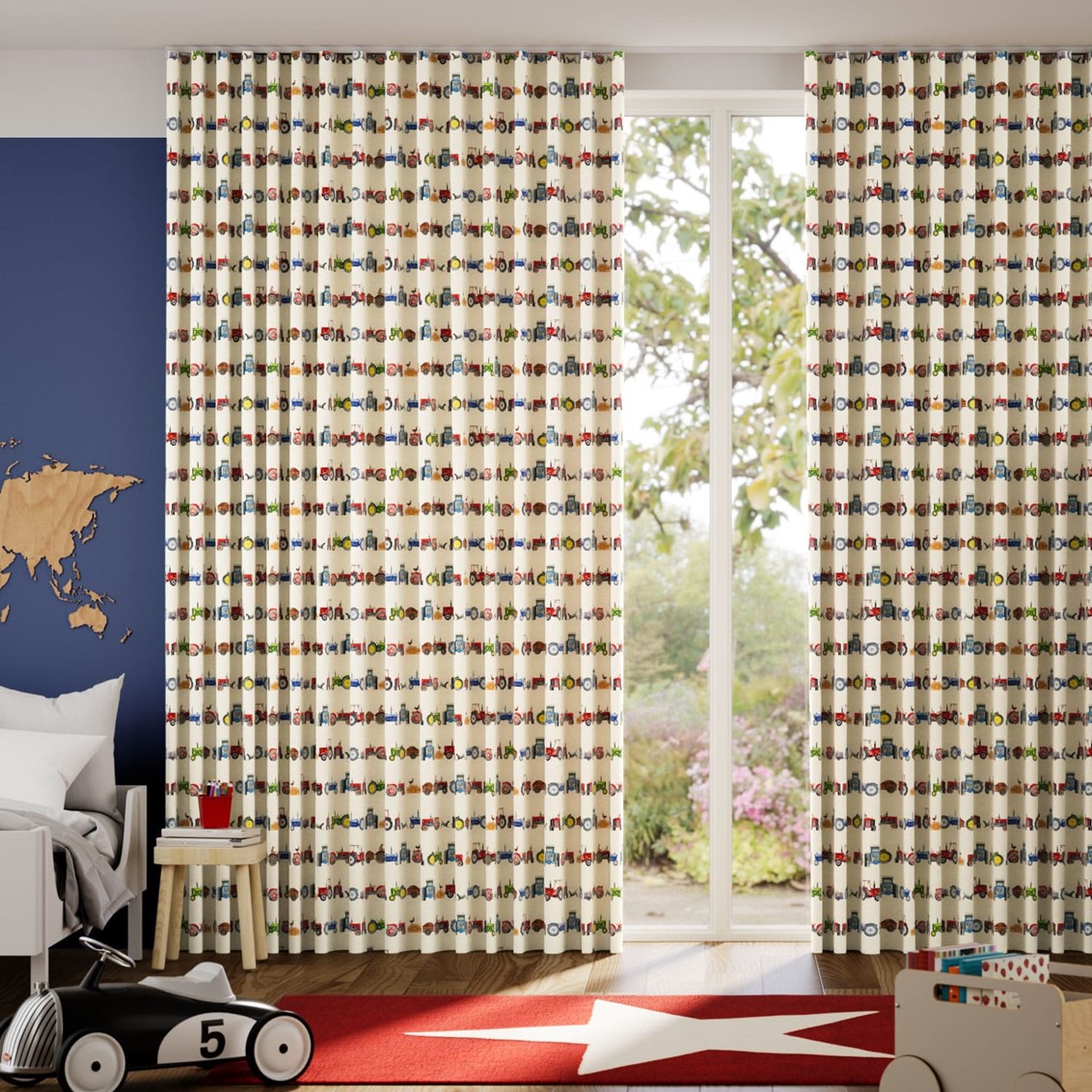 Tractors Multi Curtains