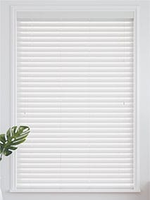 True White Wooden Blind thumbnail image