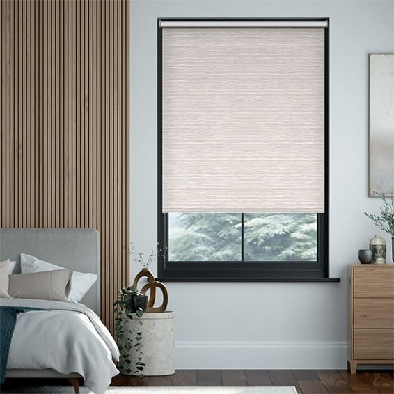 Twist2Go Turin Blackout Woven Linen Roller Blind