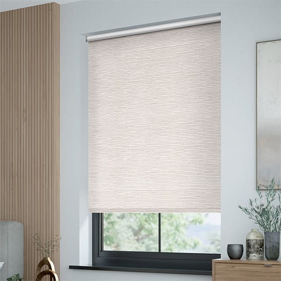 Twist2Go Turin Blackout Woven Linen Roller Blind