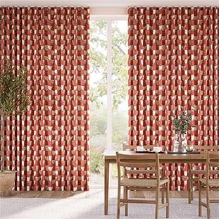 Tweet Tweet Papaya Curtains thumbnail image