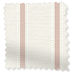 Electric Twill Stripe Blush Roman Blind swatch image