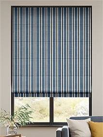 Twill Stripe Linen Denim Roman Blind thumbnail image