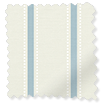 Twill Stripe Sky Blue Roman Blind swatch image