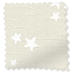 Twinkling Stars Cream Roman Blind swatch image