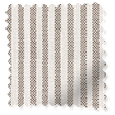 Twist2Go Choices Ella Stripe Cappuccino Roller Blind swatch image