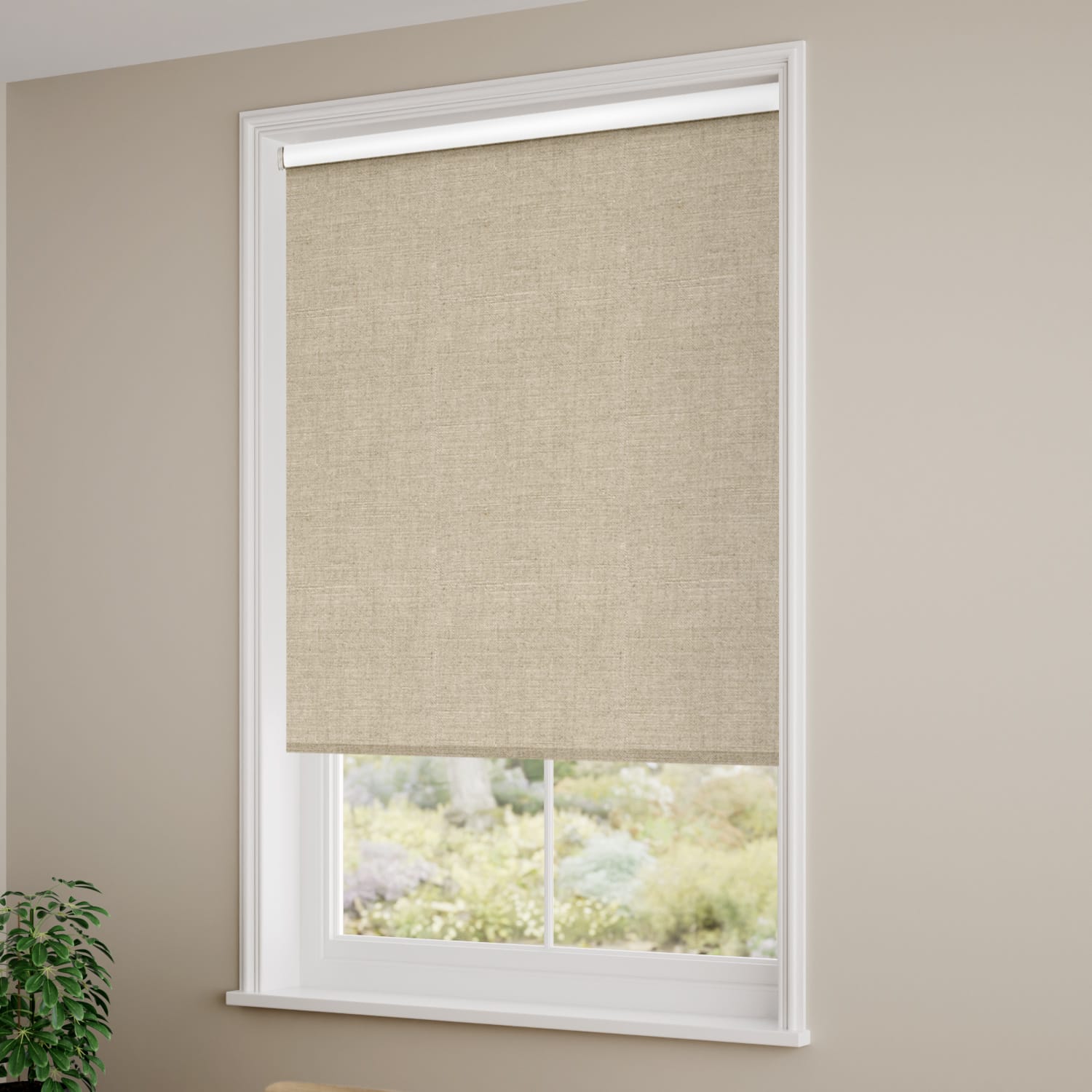 Twist2Go Choices Pure Linen Roller Blind