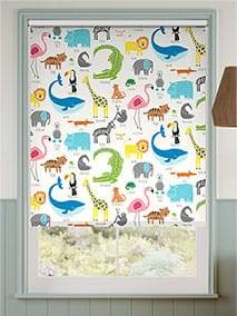 Twist2Go Kids Animal Magic Chalk Blackout Roller Blind thumbnail image