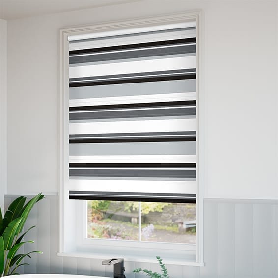 Twist2Go Splash Blackout Letterbox Noir Roller Blind