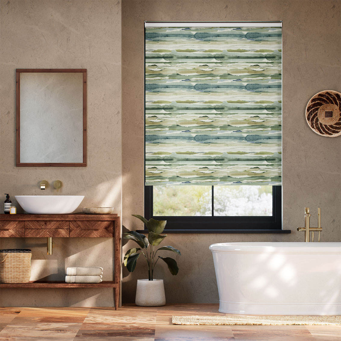 Twist2Go Choices Amari Emerald Roller Blind