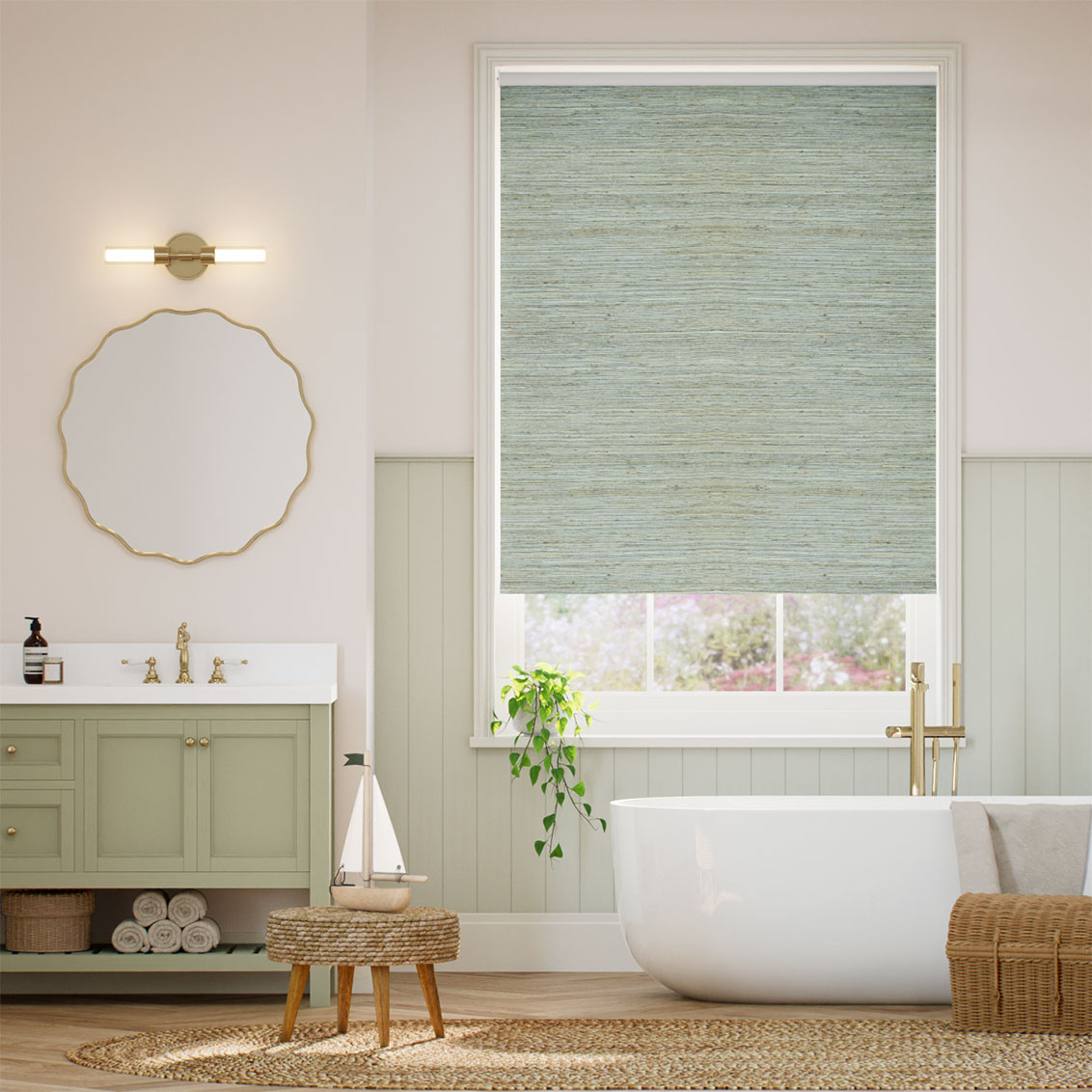 Twist2Go Choices Emilio Sea Salt Roller Blind