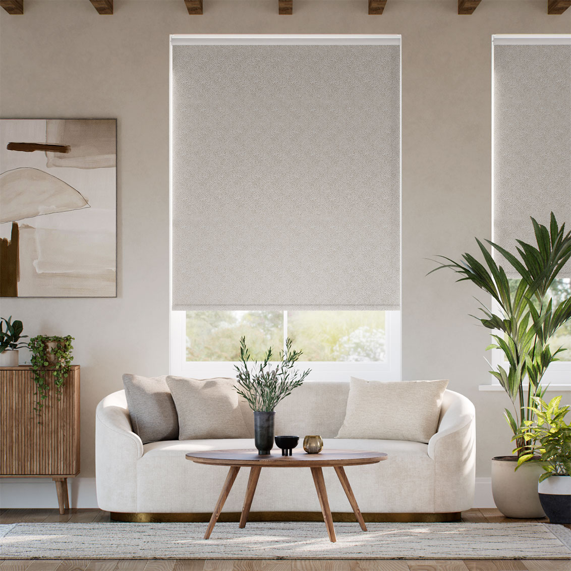 Twist2Go Choices Himalayas Latte Roller Blind