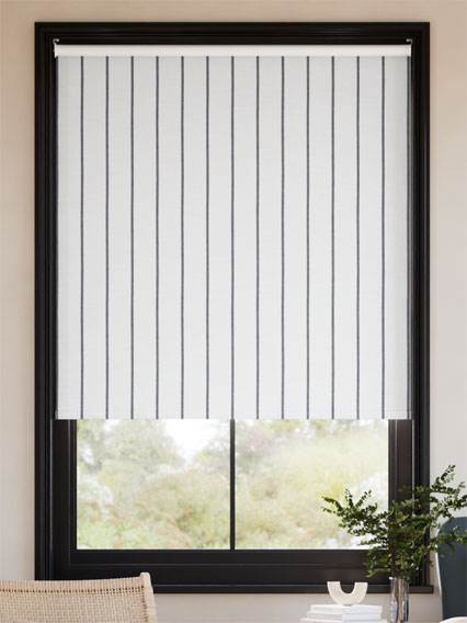 Twist2Go Choices Talia Stripe Charcoal Roller Blind thumbnail image