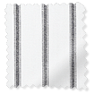 Twist2Go Choices Whitby Stripe Charcoal Roller Blind sample image