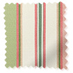 Twist2Go College Stripe Green & Blush Roller Blind sample image