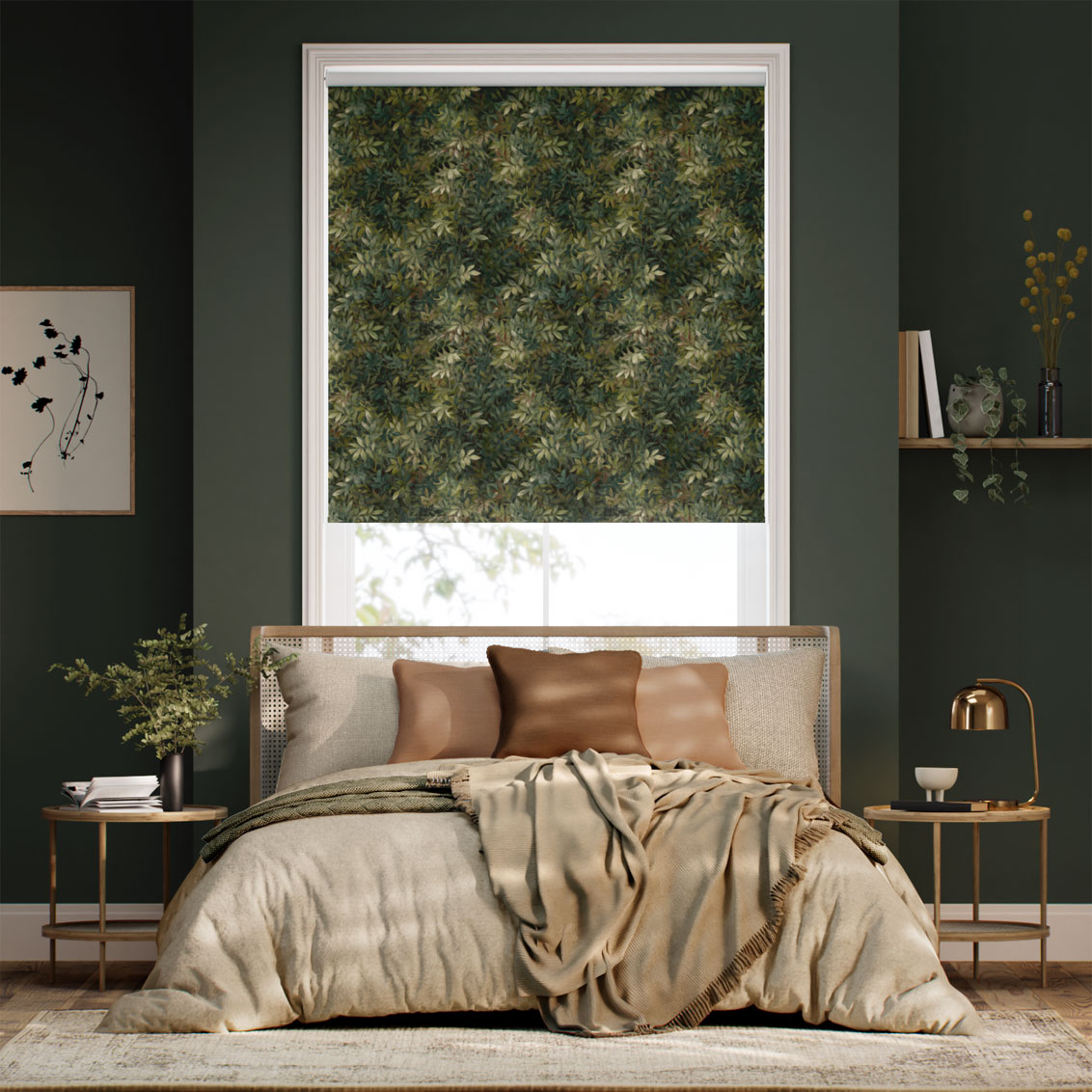 Twist2Go Congo Velvet Amber Roller Blind