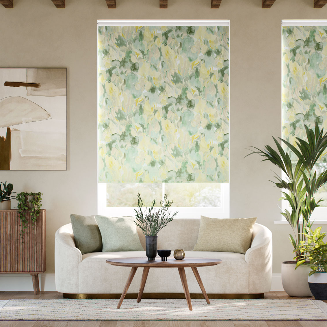 Twist2Go Foresta Mineral Sand Roller Blind